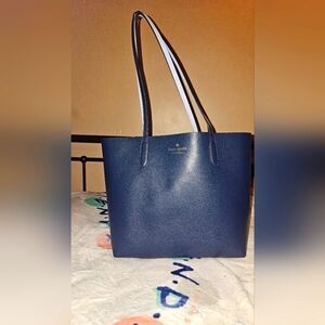 Kate Spade Navy Blue Tote Bag